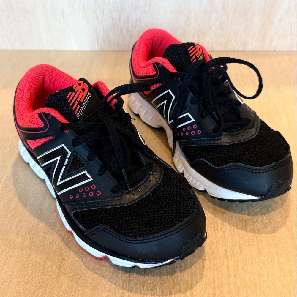 New Balance Womens 6 Black Pink 675v2 Mesh Running Shoes W675BG2 Athleisure